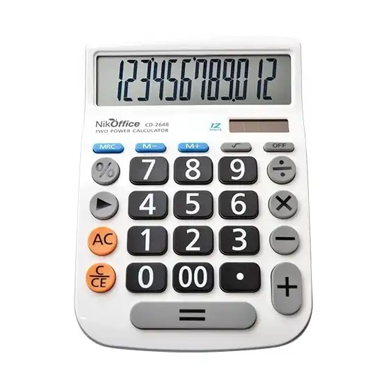 Calcolatrice 12 Digits CD-2648 A.N.S International - 1