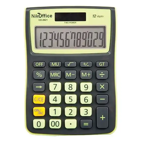 A.n.s. International Calcolatrice CD-2621 Colori Assortiti Originale - 1