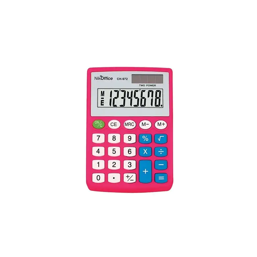 Calcolatrice 8 Digits CH-972 NikOffice - 4