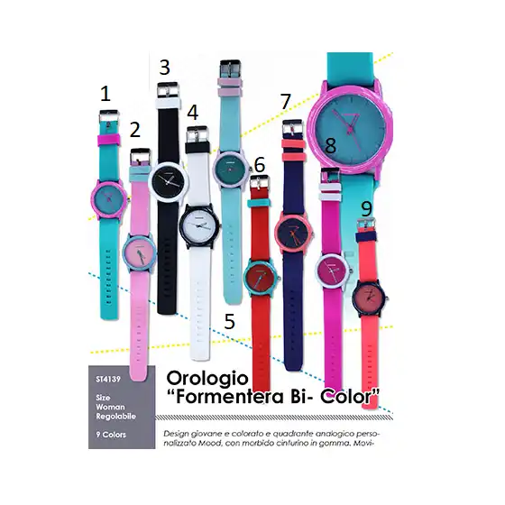 Orologio Analogico da polso Bicolor Formentera ST4139 Colori Assortiti  Mood - 1