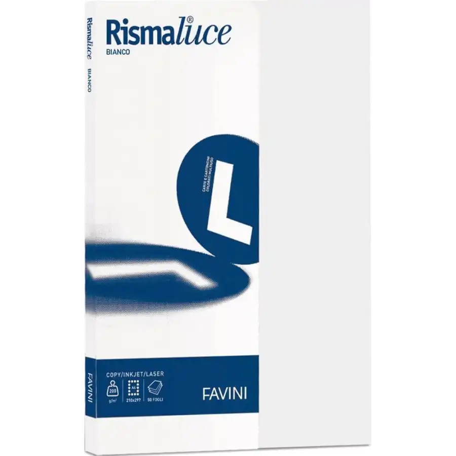 Risma Carta per stampa inchiostro/laser Formato A3 297 x 420mm 140 G/Mq 1 Risma 200 Fogli Cartotecnica Favini - 1