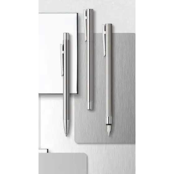 Faber Castell 342004 - Penna Roller Neo Slim acciaio satinato Faber Castell - 2
