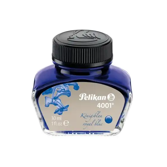 Pelikan Ink 4001 Royal Blue ink in 30 ml bottle Pelikan - 1