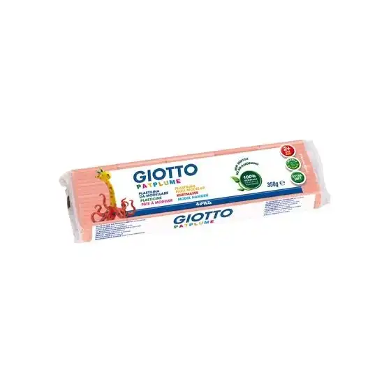 Giotto 510111 Patplume Panetto plastilina 350gr - Rosa Carne - 2 pz Originale - 1