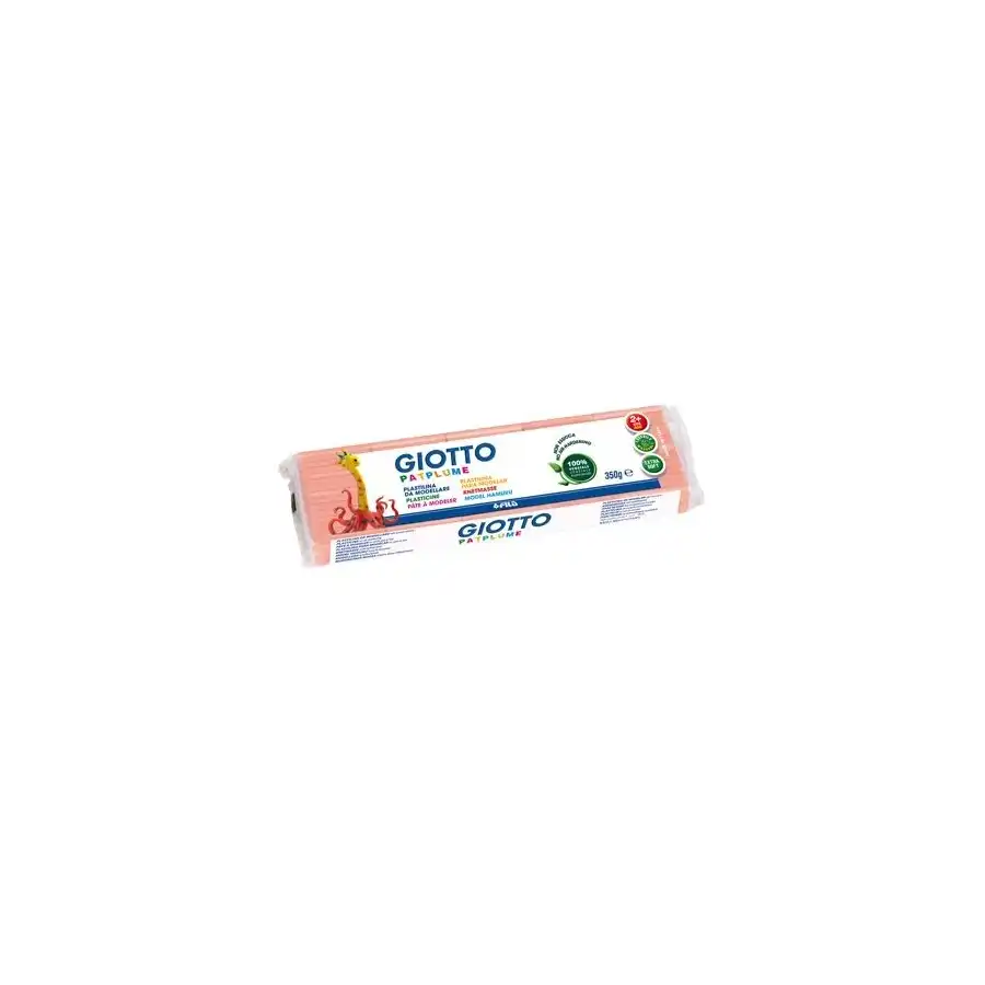 Giotto 510111 Patplume Panetto plastilina 350gr - Rosa Carne - 2 pz Originale - 1