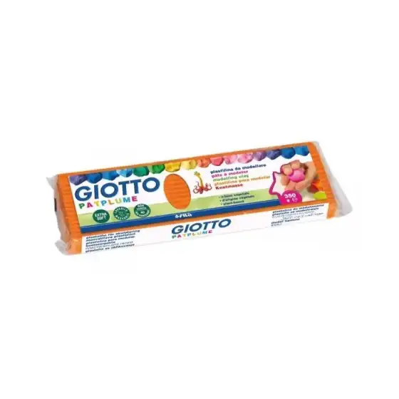 Giotto 510110 Patplume Panetto plastilina 350gr - Arancione - 2 pz Originale - 1