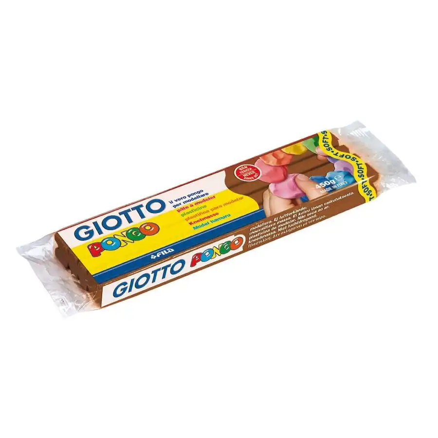 Giotto 514416 Pongo 450gr - Marrone - 2 pz Originale - 2