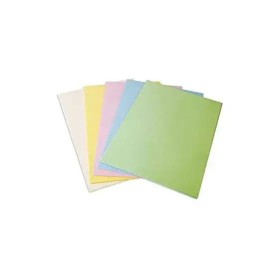 Risma 100 fogli Colori Tenui A4 210x297mm 200g/mq Colori Assortiti  NikOffice - 1