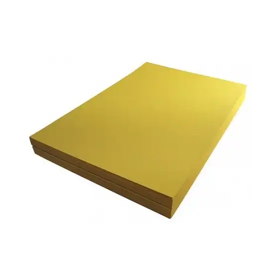 Risma 100 fogli colori Forti A4 210x297mm 200g/mq Giallo  NikOffice - 1