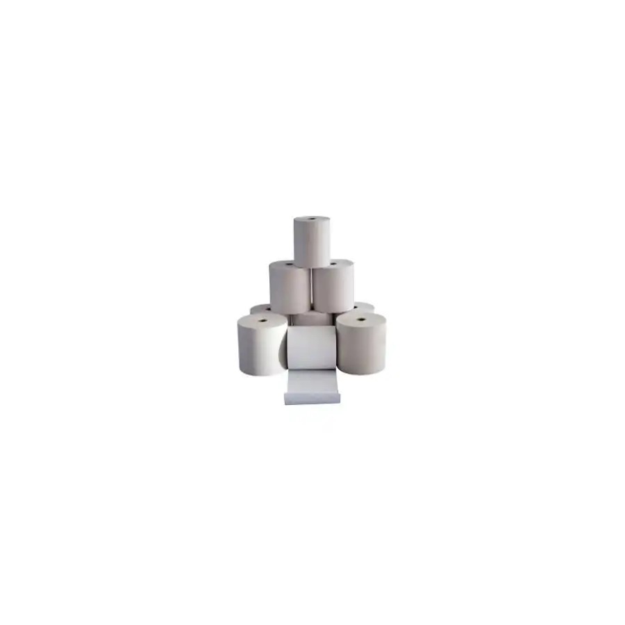 Rotoli Carta Termici per P.O.S. Cassa Omologati 57mm x 10 m senza anima 12 Pezzi Sa.Ba.Cart - 1