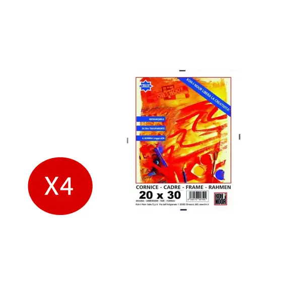 Koh I Noor Cornice da parete Frame a vista in Crilex 200x300mm 4 Pezzi Originale - 1