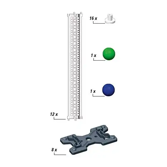 Azione e Reazione Basi e Binari Lunghi 19102 Clementoni - 4