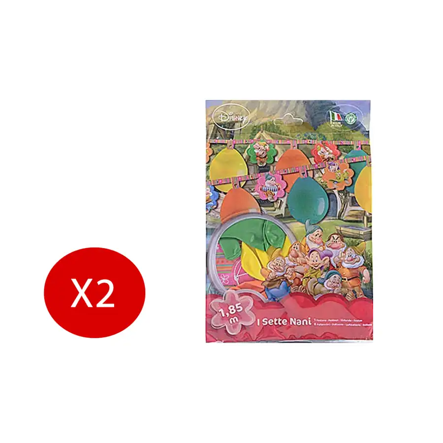 Disney Kit 10 Palloncini e Pompa Minnie Siad - 1