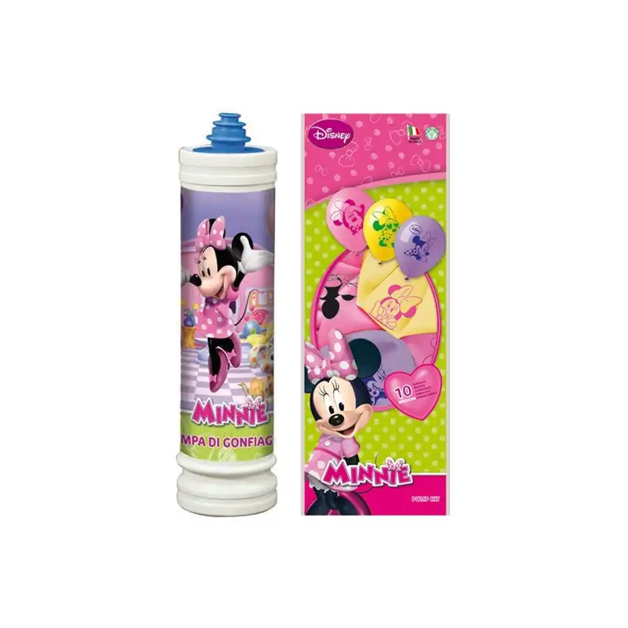 Disney Kit 10 Palloncini e Pompa Minnie Siad - 2