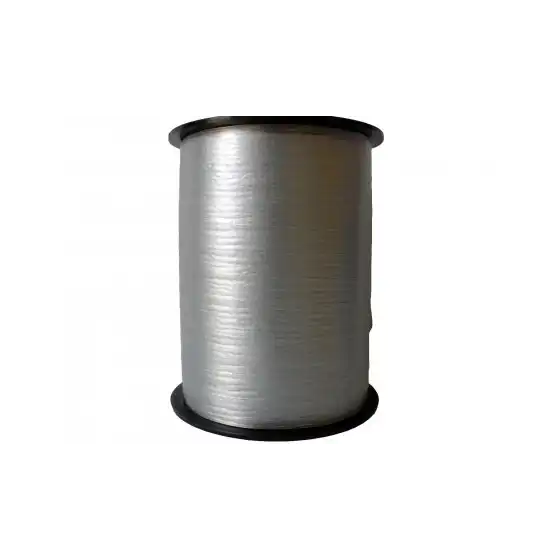 Bobina Nastro decorazione regalo Dekoraphia mat color 10mm X 250m Argento Inab - 1