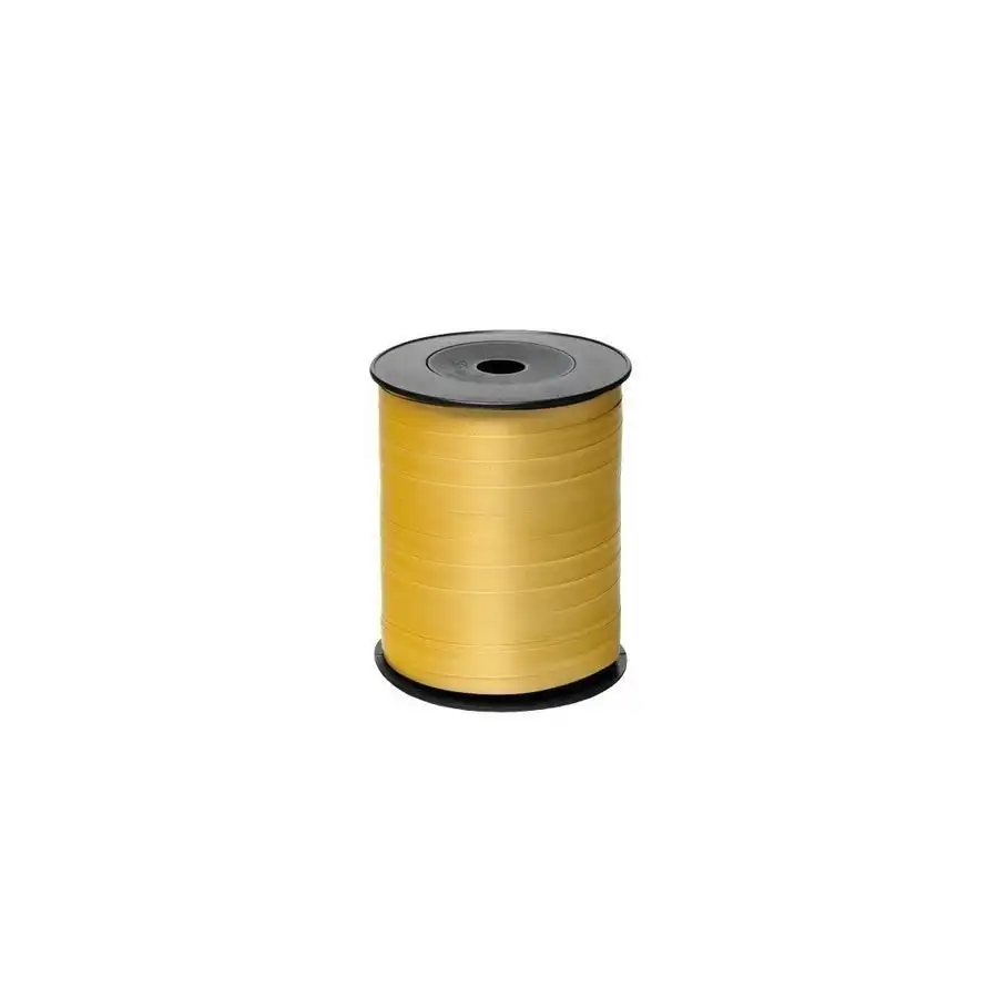 Bobina Nastro decorazione regalo dekoraphia mat color 10mm X 250m Oro Inab - 1