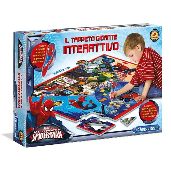 Ultimate spiderman Tappeto Gigante Interattivo 13276 Clementoni - 2
