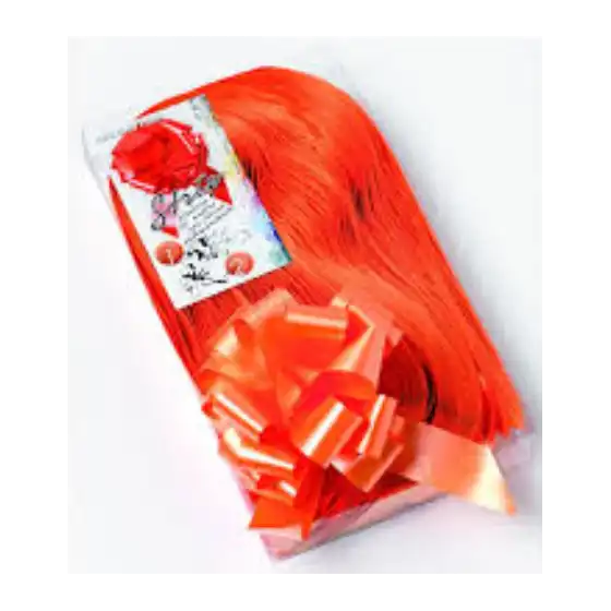 Nastro Arricciabile Arancione 30 Pezzi Velox Diamant decorazione regalo color 50mm Inab - 1