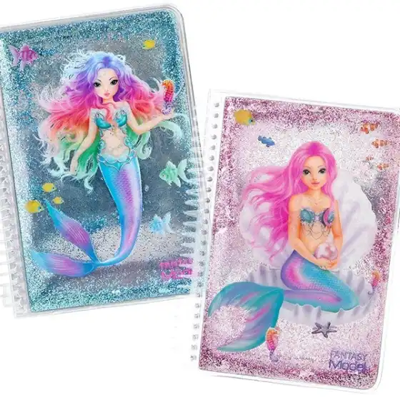 Top Model 0410046 - NoteBook Fantasy Sirenetta - colori assortiti Depesche - 1