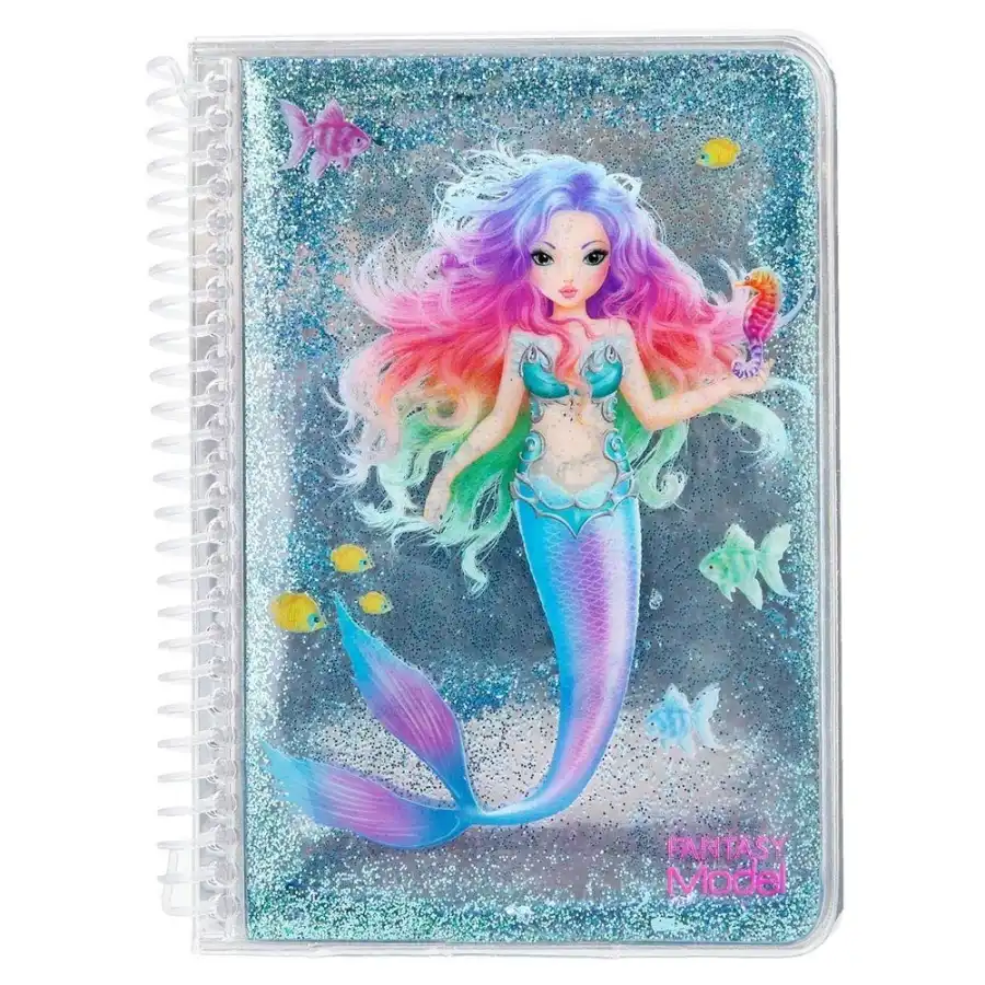 Top Model 0410046 - NoteBook Fantasy Sirenetta - colori assortiti Depesche - 2