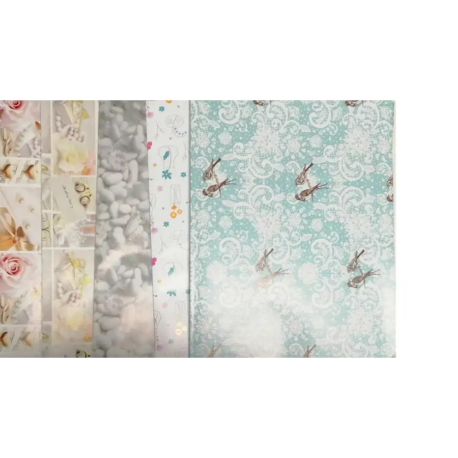 Kartos Carta Regalo Feste Compleanno Eventi Assortimento Nozze 100x140cm 50 Fogli Espositore Fantasie Assortite Originale - 1