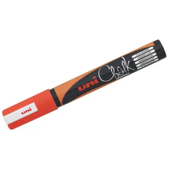 Osama - marker uni chalk - PWE-5M - 1,8-2,5 mm - Arancione fluo- 1 pz Osama - 1
