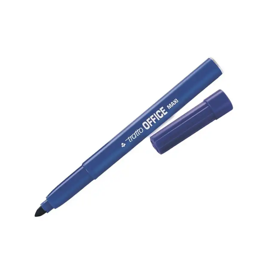 Fila 731601  - Marcatore Tratto Office Maxi - 4,0mm - Blu - 24  pz Originale - 2