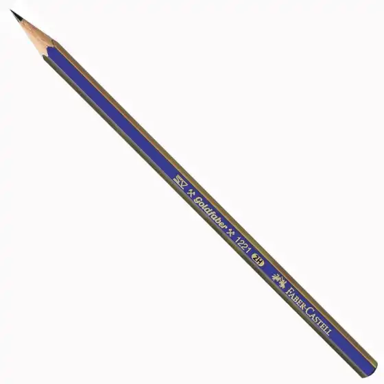 Faber Castell 112512 - Matita di grafite Goldfaber 1221 - 2H - Conf. 12 pz Faber Castell - 1