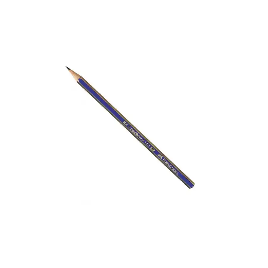 Faber Castell 112503 - Matita di grafite Goldfaber 1221 - 3B - Conf. 12 pz Faber Castell - 1