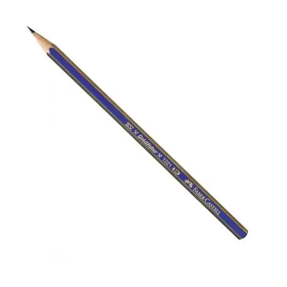 Faber Castell 112513  - Matita di grafite Goldfaber 1221 - 3H - Conf. 12 pz Faber Castell - 1