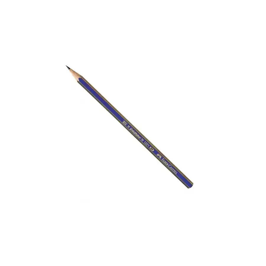 Faber Castell 112513  - Matita di grafite Goldfaber 1221 - 3H - Conf. 12 pz Faber Castell - 1