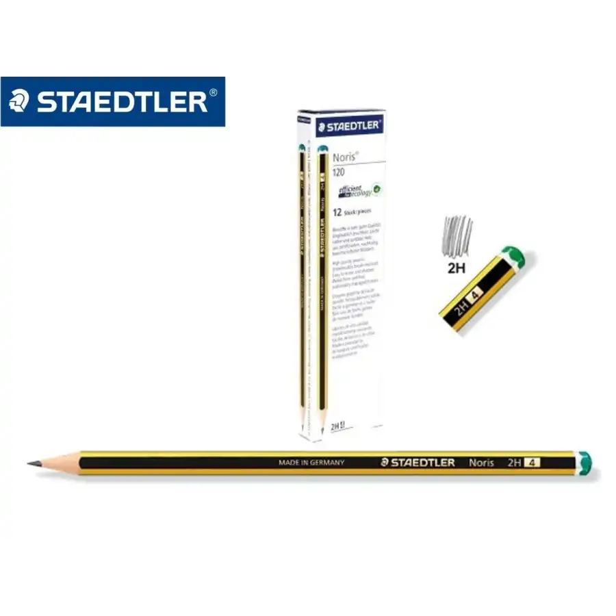 Stedtler - Noris 120 Matita di grafite - 2H - Conf. 12 pz Staedtler - 3