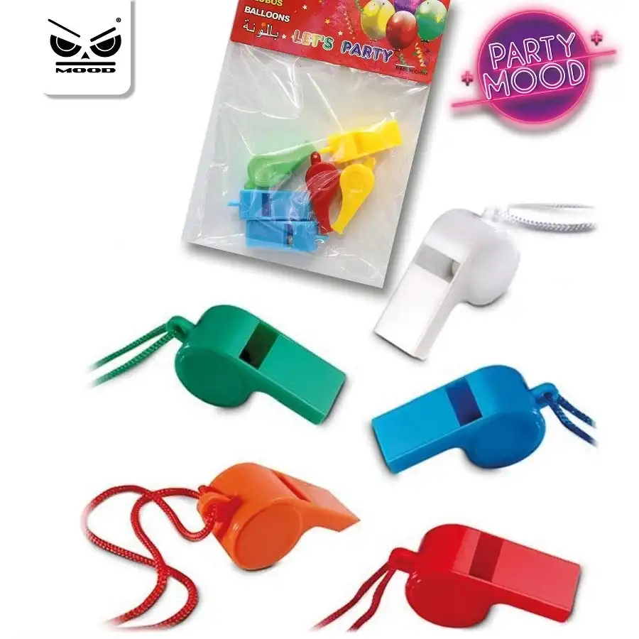 Mood ST3023 - Set 6 fischietti colori assortiti Mood - 1