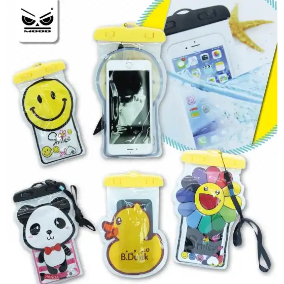 Mood SM096 - Porta cellulare impermeabile - fantasie assortite - 2 pz Originale - 1