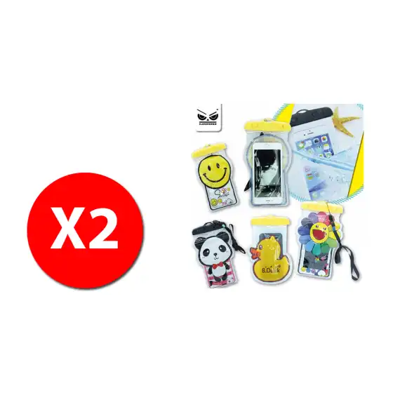 Mood SM096 - Porta cellulare impermeabile - fantasie assortite - 2 pz Originale - 2
