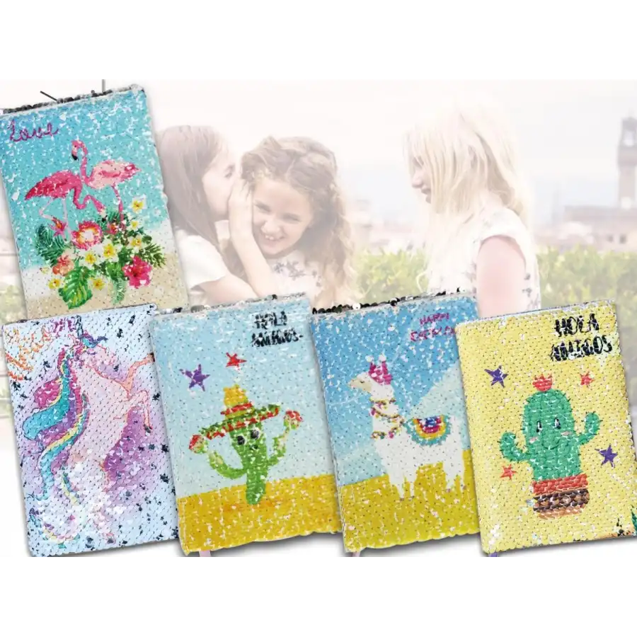 Mood Quaderno paillettes mis. s - Fantasie assortite Mood - 1