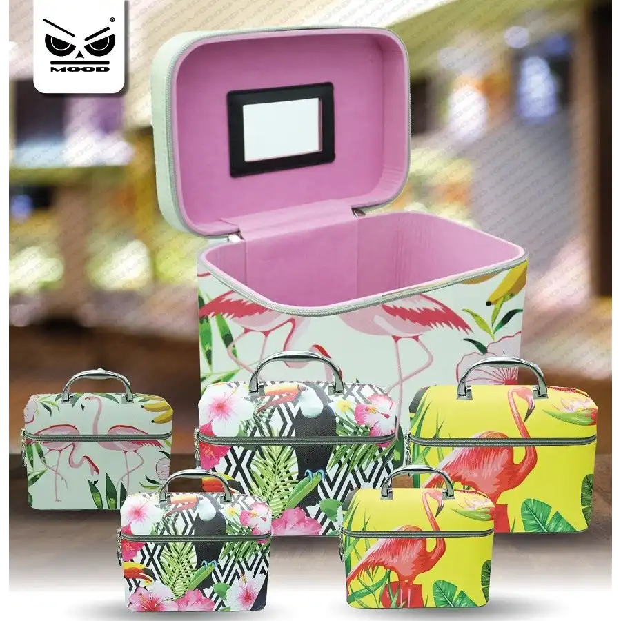 Mood ST4639 - Set 2 valigette beauty tropical - fantasie ass Mood - 1
