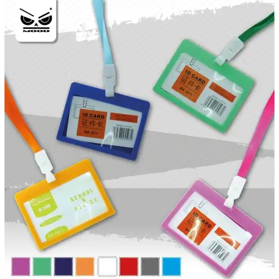 Mood ST4372 - Porta badge colori assortiti - 5 pz Originale - 1