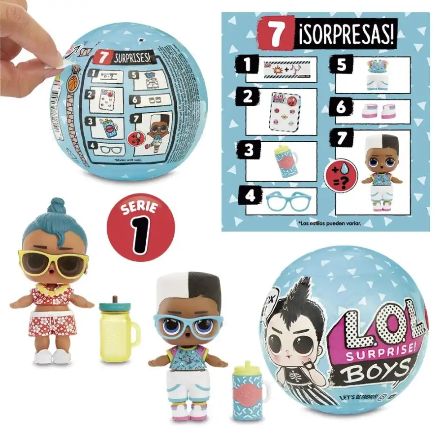 Lol Surprise Boys Sfera con Bambola Giochi Preziosi - 4