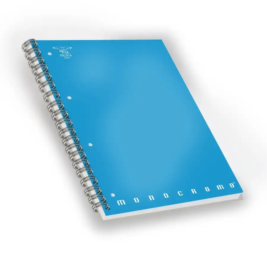 Maxi Skip Monocromo Quaderno Spiratalo 02155594M - Rigatura 4M - Formato A5 - Confezione 5 quaderni ass. Pigna - 2