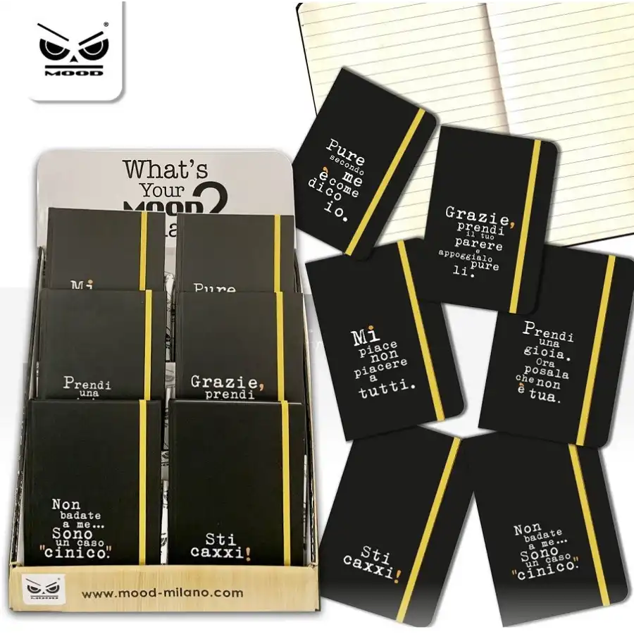 Block Notes Appunti Le Ciniche Modelli Assortiti ST4248 Mood - 1