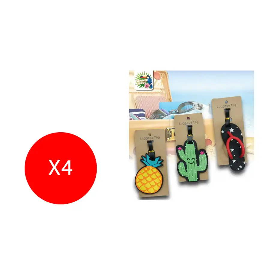 Mood Targhetta Valigia Summer Icon SM152 3 Pezzi Assortiti Originale - 1