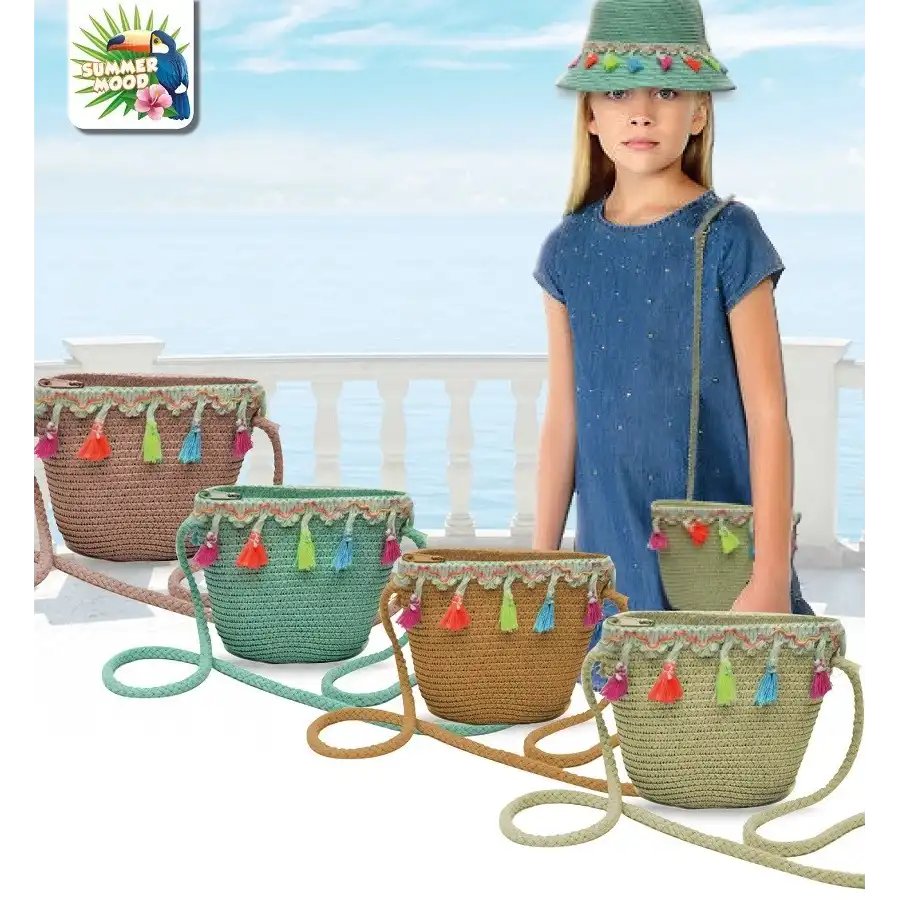 Borsetta tracolla bambina Pomp Pomp SM181 Colori Assortiti Mood - 1