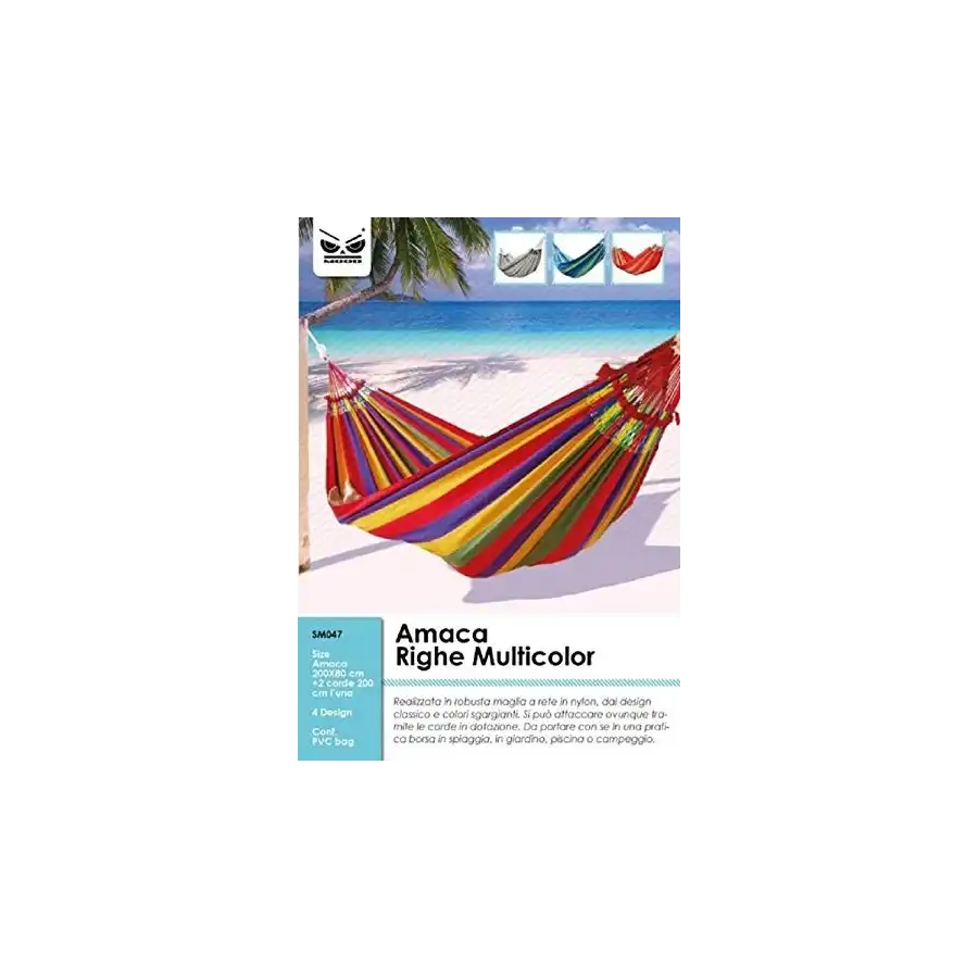 Mood SM047 Amaca Righe Multicolor Mood - 1