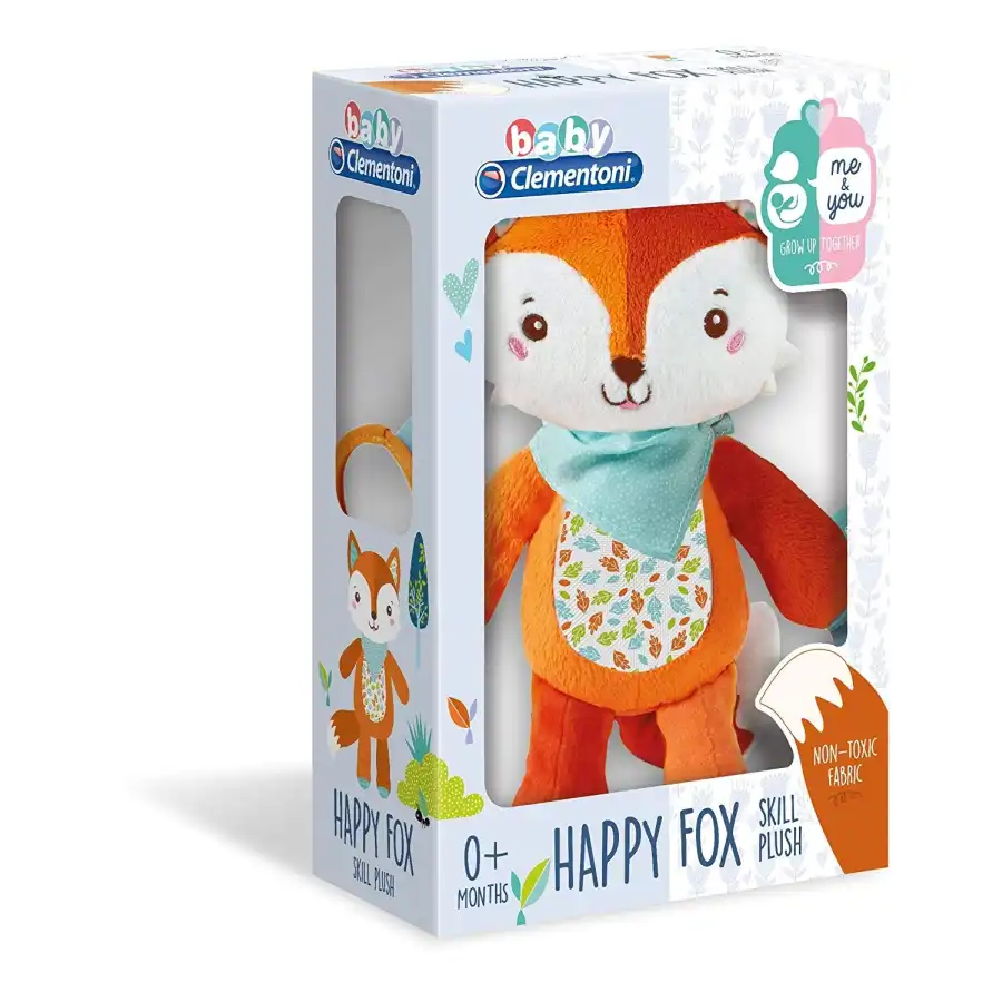 Happy Fox Il Mio Primo Peluche 17271 Clementoni - 2