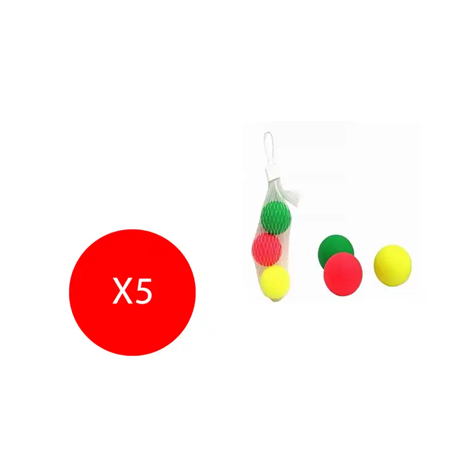 Palline Colorate per Racchettoni 15 Pezzi MAZZEO S.r.l. ASSEMBLAGGIO MATERIE PLASTICHE - 1