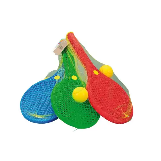 Set Tennis Soft Ball 2 Racchette con palla Colori Assortiti Androni Giocattoli - 1