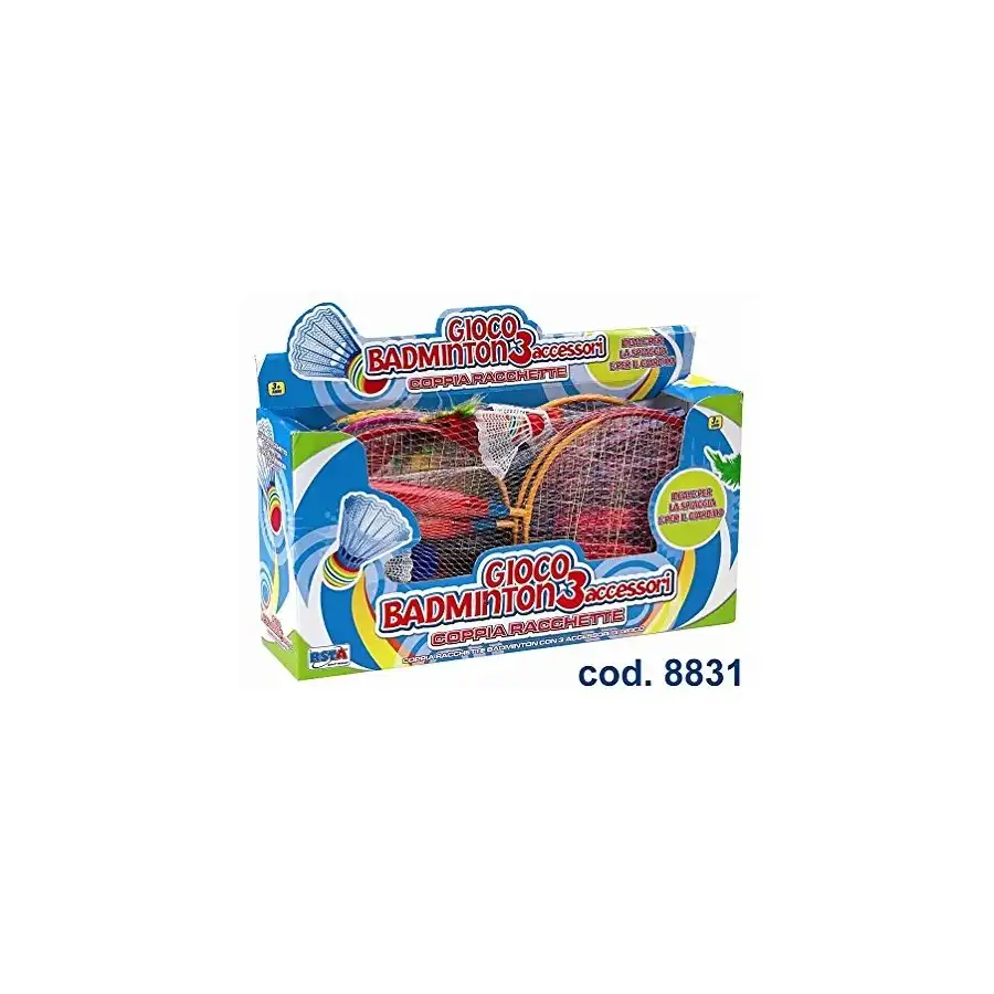 Set Badminton 2 Racchette e Pallina Ronchi Supertoys s.r.l. - 1