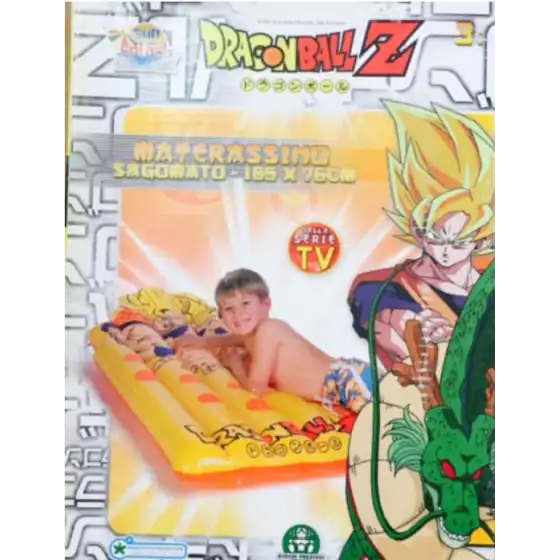 Goku SS2 Dragon Ball Z Shaped Inflatable Sea Mattress Giochi Preziosi - 1