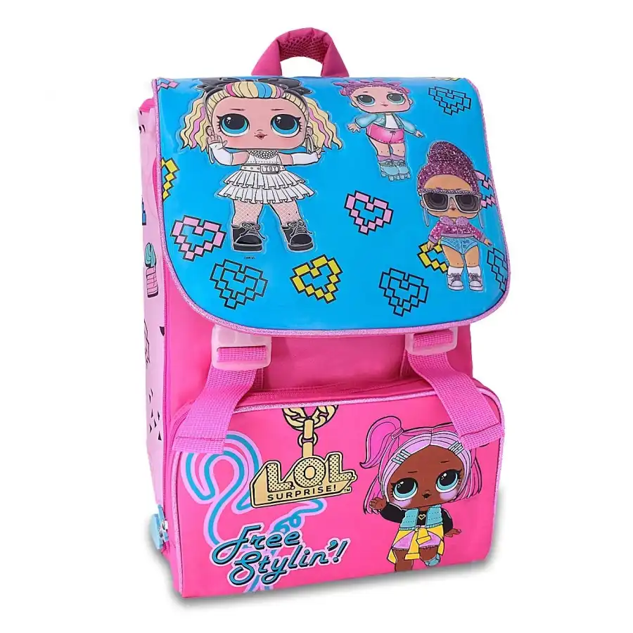 Lol Surprise Zaino Estensibile Free Stylin' 2019/2020 Canvas Srl - 2